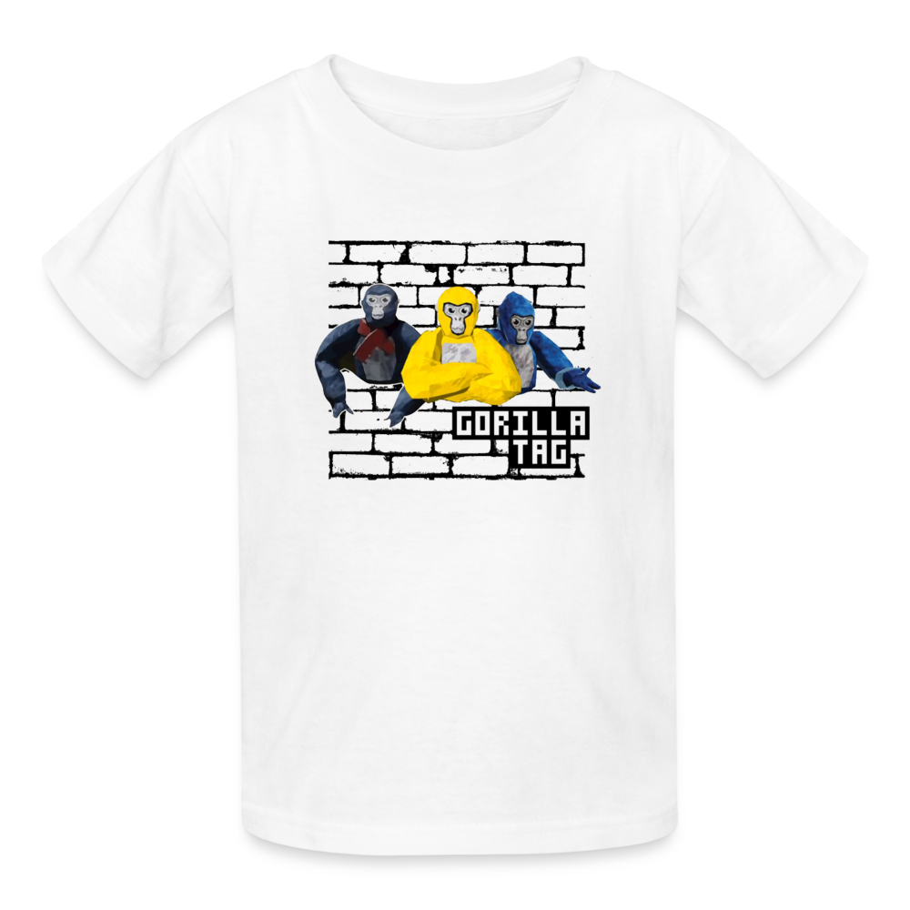 Brickwall Gorilla - white
