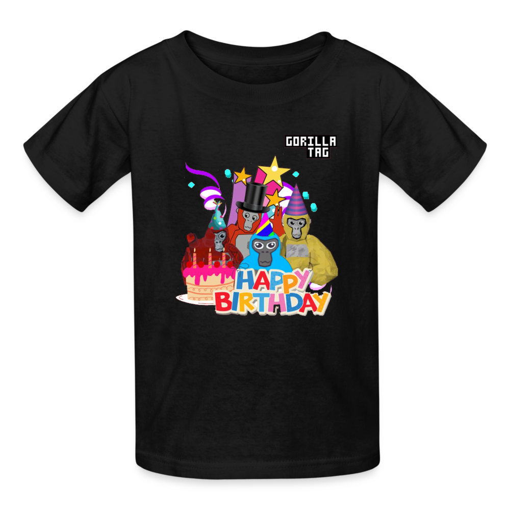 Happy Birthday Gorilla - black
