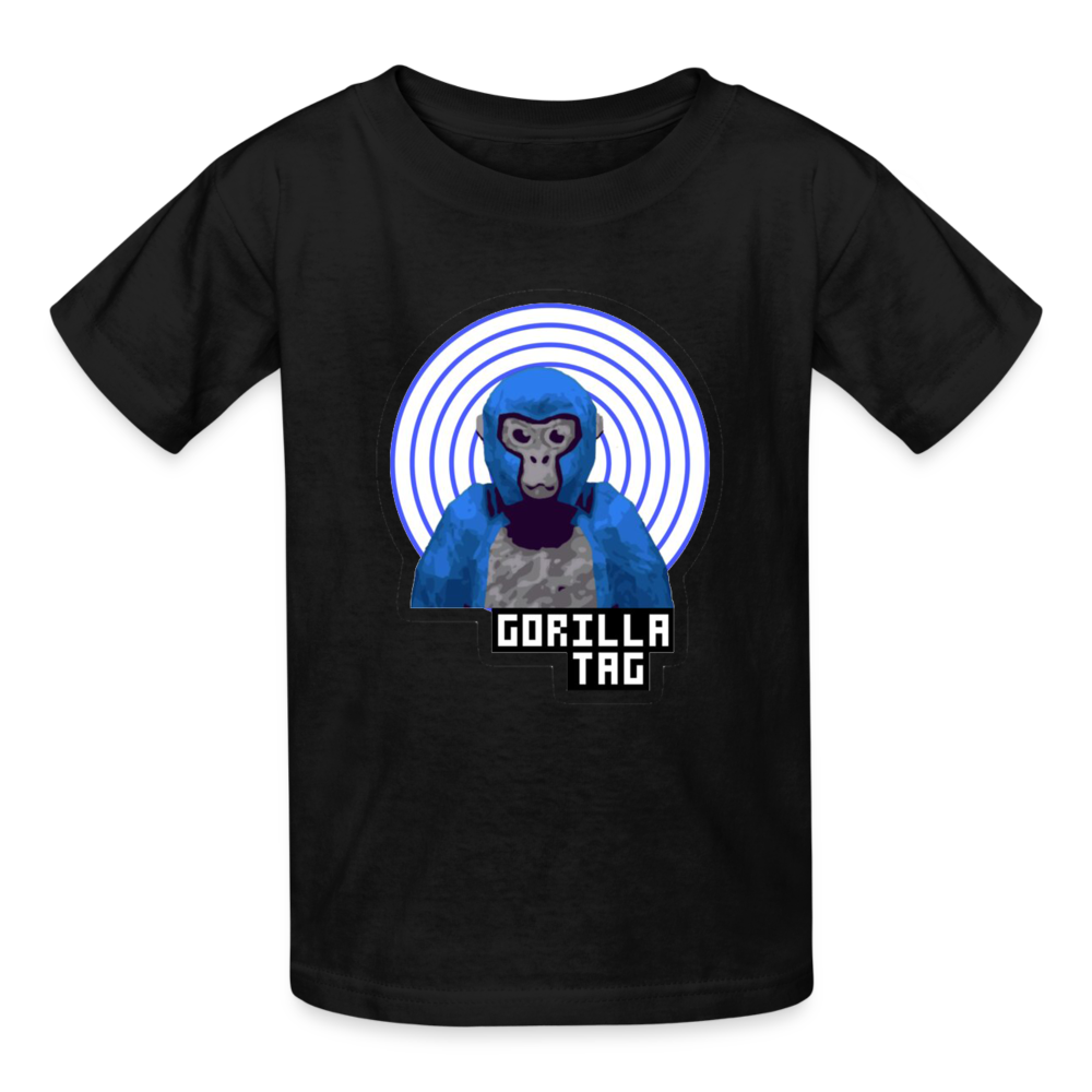 Spiral Blue Gorilla - black