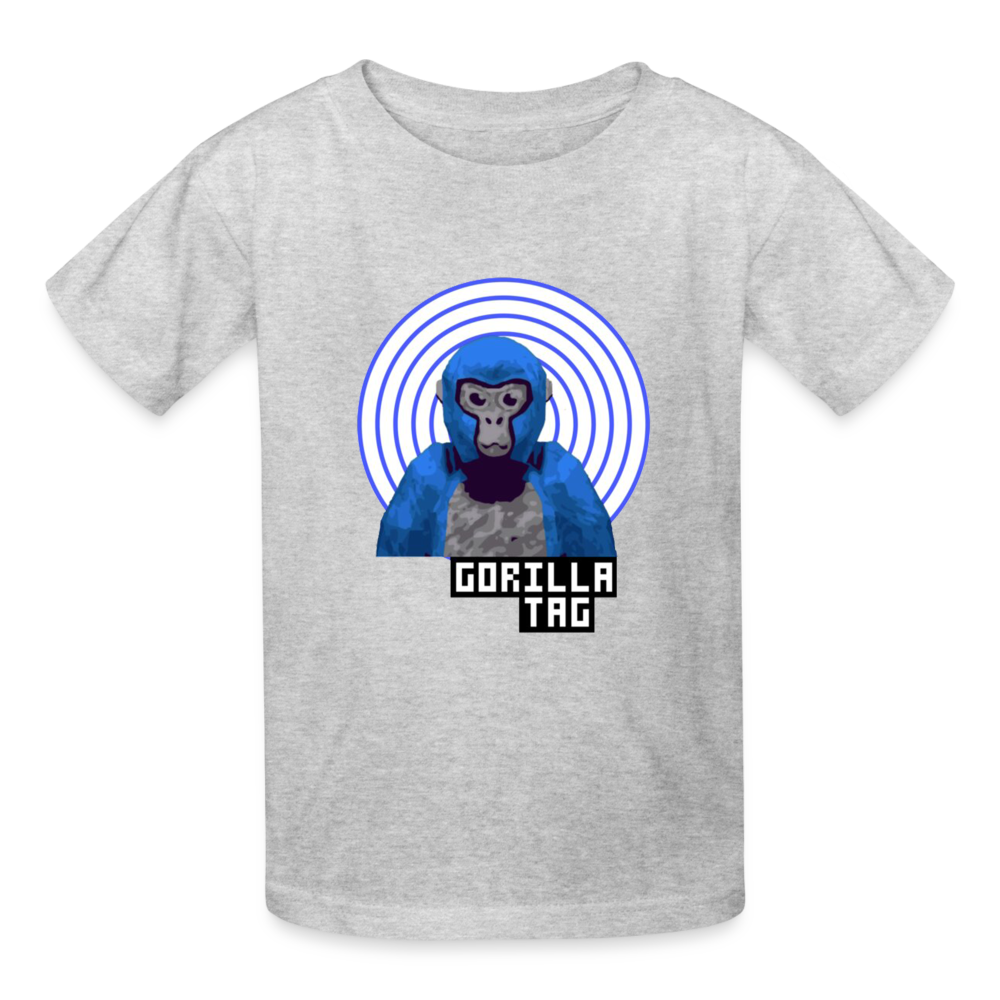 Spiral Blue Gorilla - heather gray