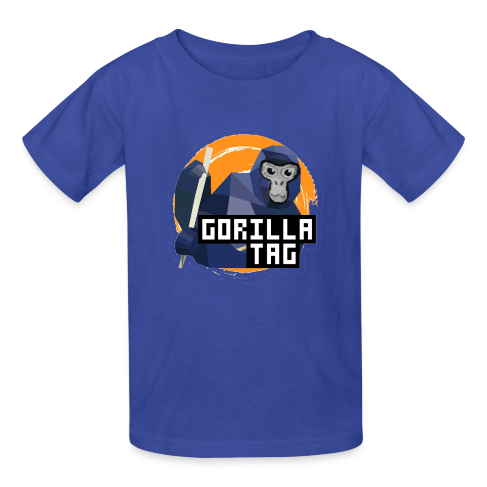 Sunset Gorilla - royal blue