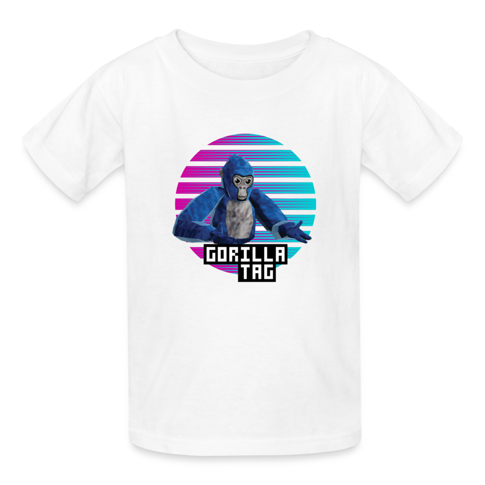 Retro Gorilla - white