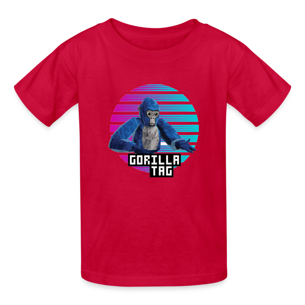 Retro Gorilla - red
